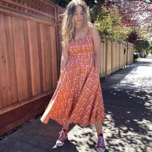 NOOWORKS Vacation Dress Size Small Pebble People